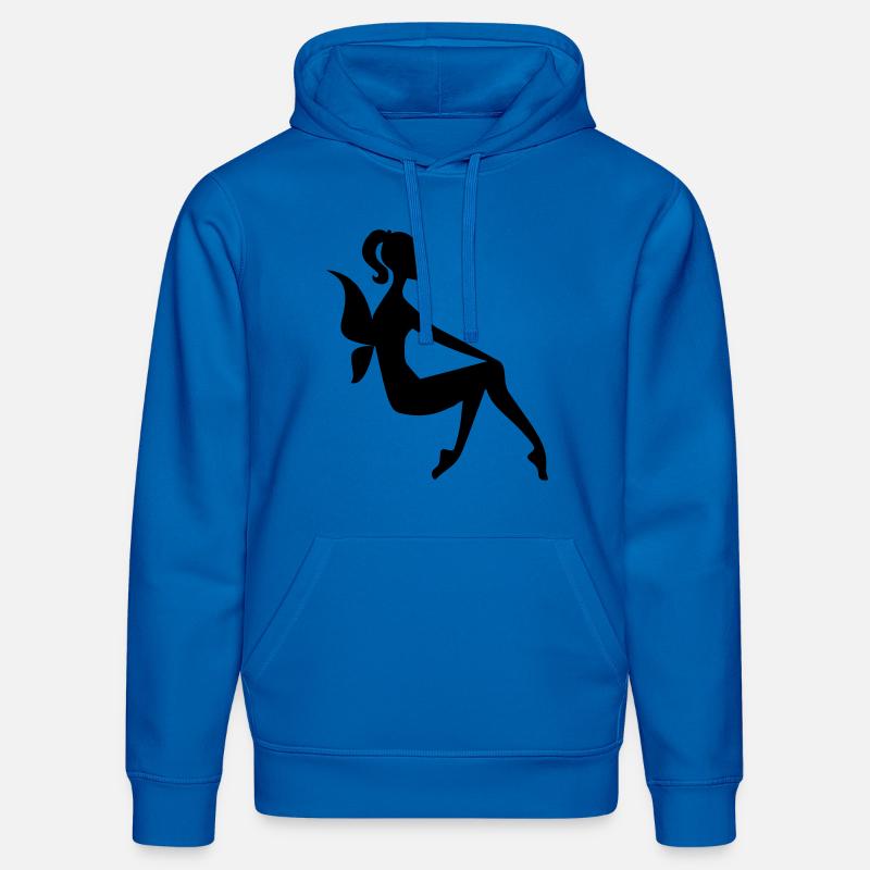 fée - Sweat à capuche bio DRUMMER Stanley/Stella Unisexe - bleu roi