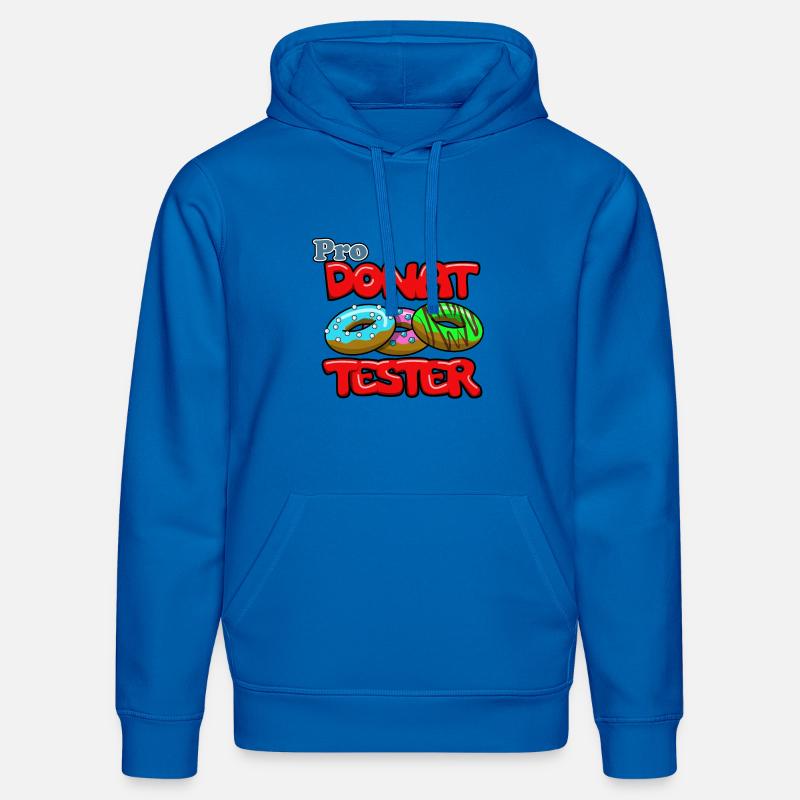 Pro Donut Tester - Stanley/Stella Unisex Bio-Hoodie DRUMMER  - Königsblau