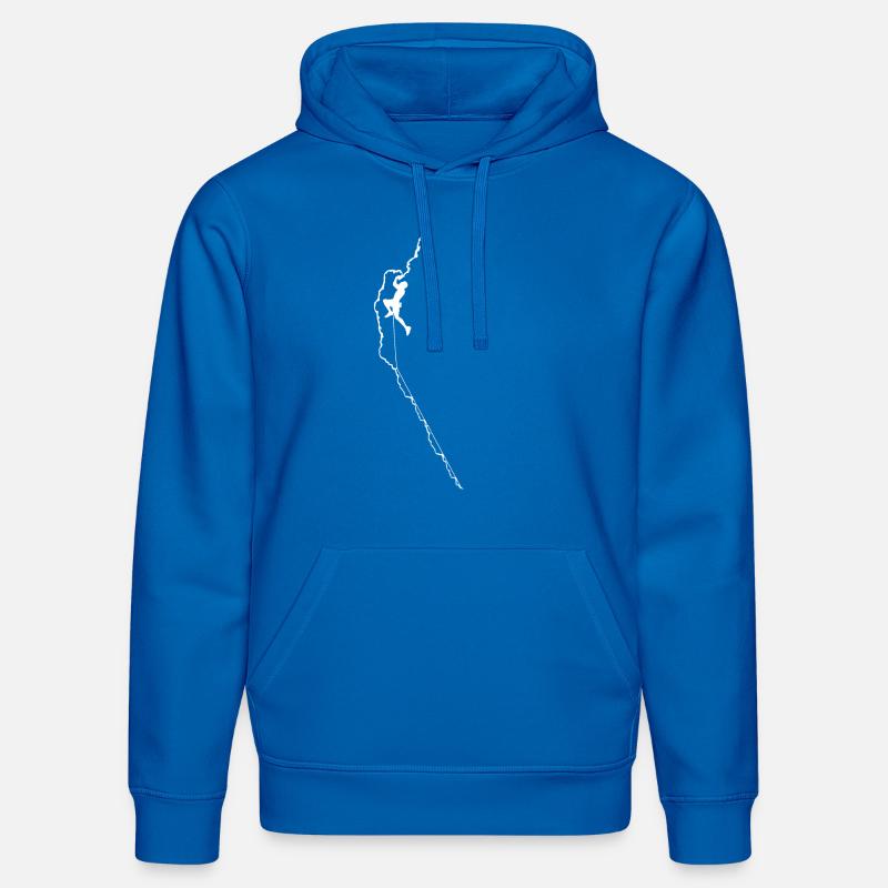 montée - Sweat à capuche bio DRUMMER Stanley/Stella Unisexe - bleu roi