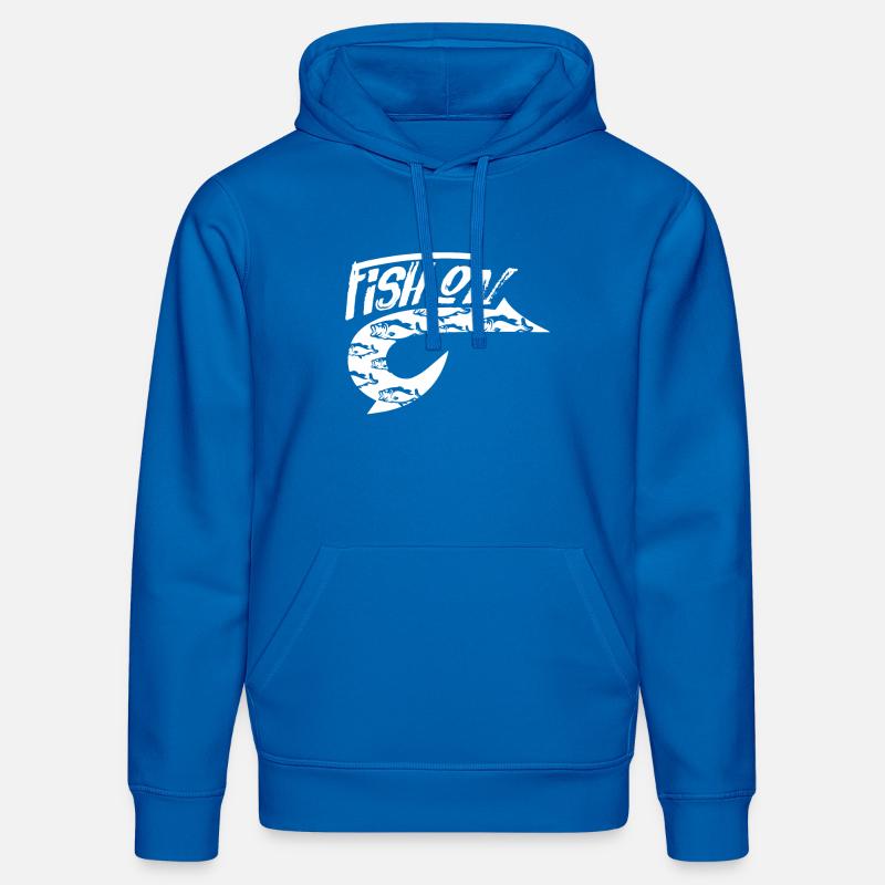 pêche - Sweat à capuche bio DRUMMER Stanley/Stella Unisexe - bleu roi