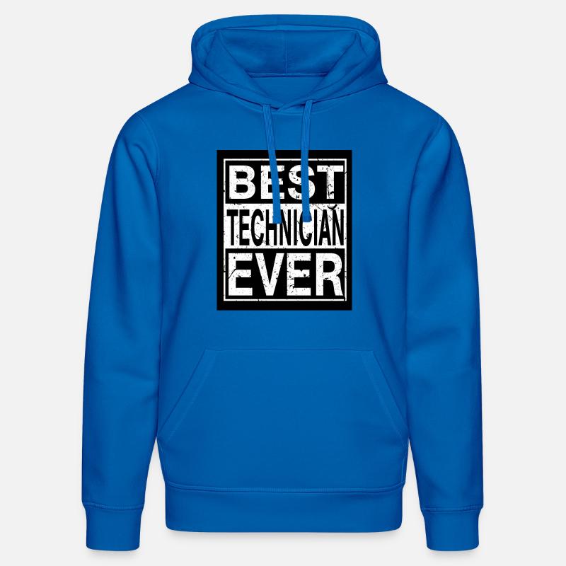 Techniker Bester Techniker - Stanley/Stella Unisex Bio-Hoodie DRUMMER  - Königsblau