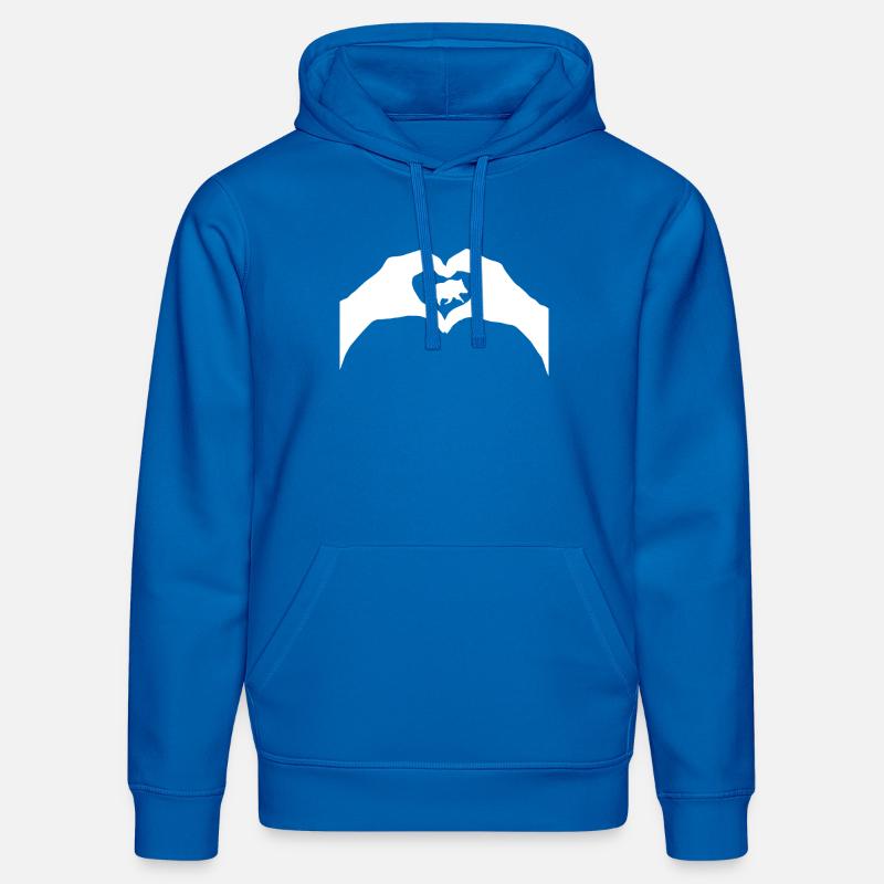chasse - Sweat à capuche bio DRUMMER Stanley/Stella Unisexe - bleu roi