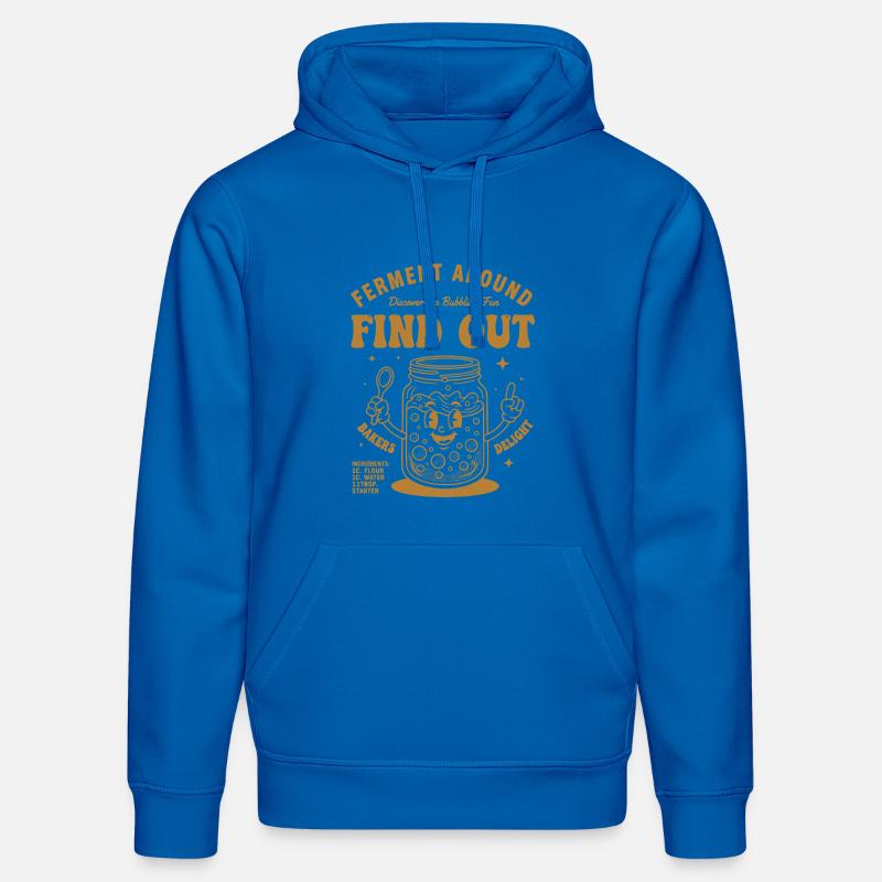 Sauerteigbrot Backbäcker Sauerteigstarter - Stanley/Stella Unisex Bio-Hoodie DRUMMER - Königsblau