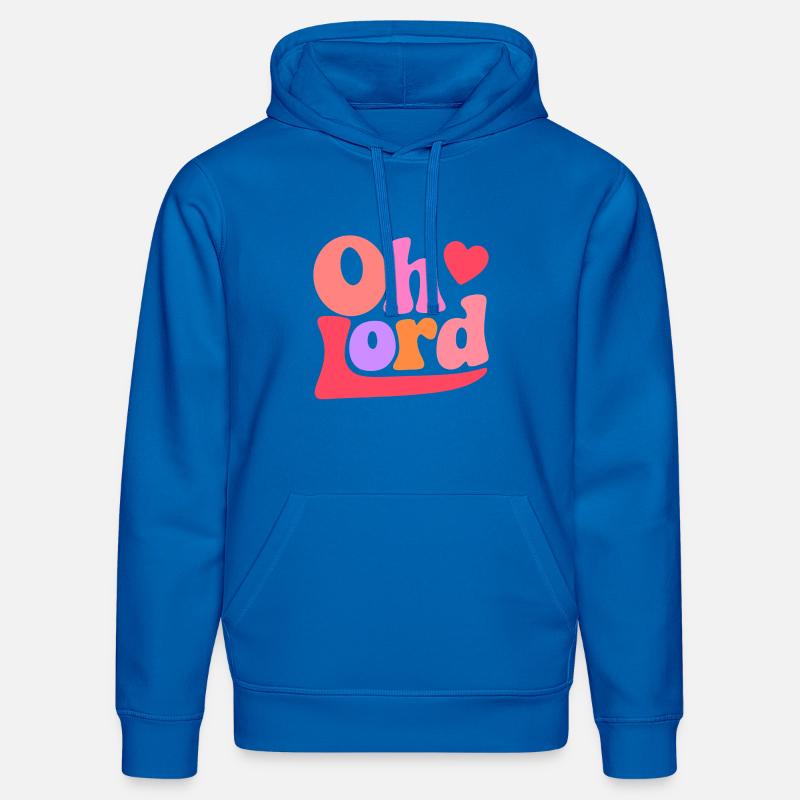 Oh Lord - Stanley/Stella Unisex Bio-Hoodie DRUMMER  - Königsblau