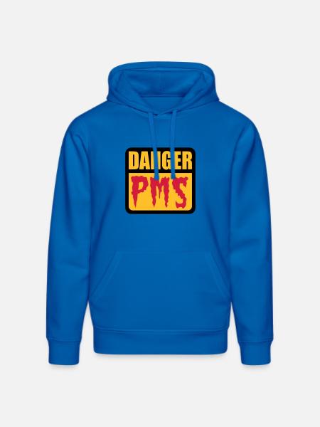 Danger PMS - Stanley/Stella Unisex Bio-Hoodie DRUMMER - Königsblau