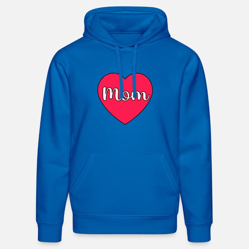 Mama Herz - Stanley/Stella Unisex Bio-Hoodie DRUMMER  - Königsblau