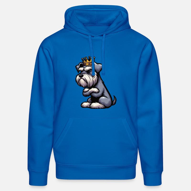 Schnauzer géant Schnauzer Propriétaire de Schnauzer - Sweat à capuche bio DRUMMER Stanley/Stella Unisexe - bleu roi