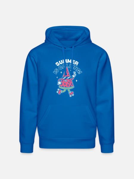 Summer is Calling - Stanley/Stella DRUMMER Unisex Organic Hoodie - royal blue
