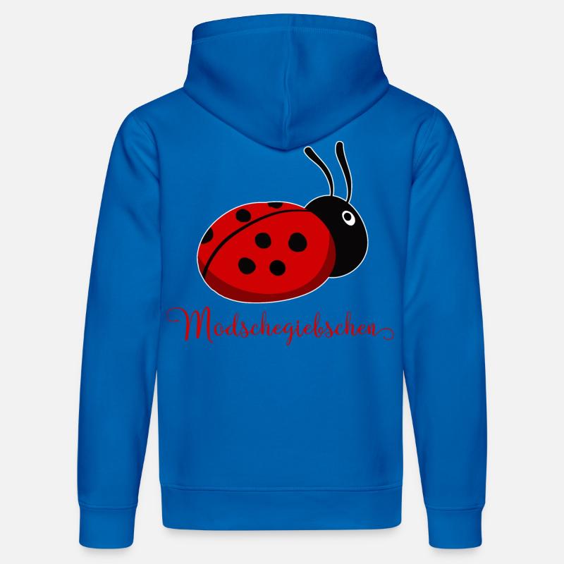 Modschegiebchen Marienkäfer Sächsisch Geschenkidee - Stanley/Stella Unisex Bio-Hoodie DRUMMER  - Königsblau
