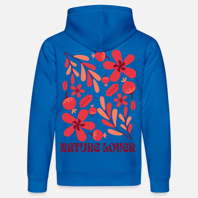 Amoureux de la nature - Sweat à capuche bio DRUMMER Stanley/Stella Unisexe - bleu roi