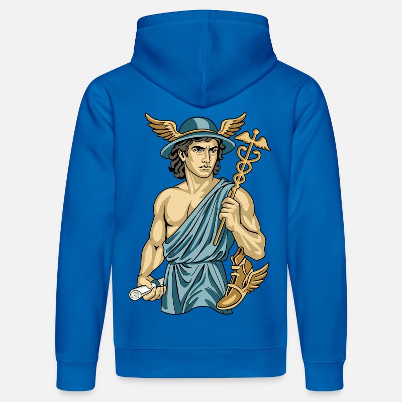 Hermès - Sweat à capuche bio DRUMMER Stanley/Stella Unisexe - bleu roi