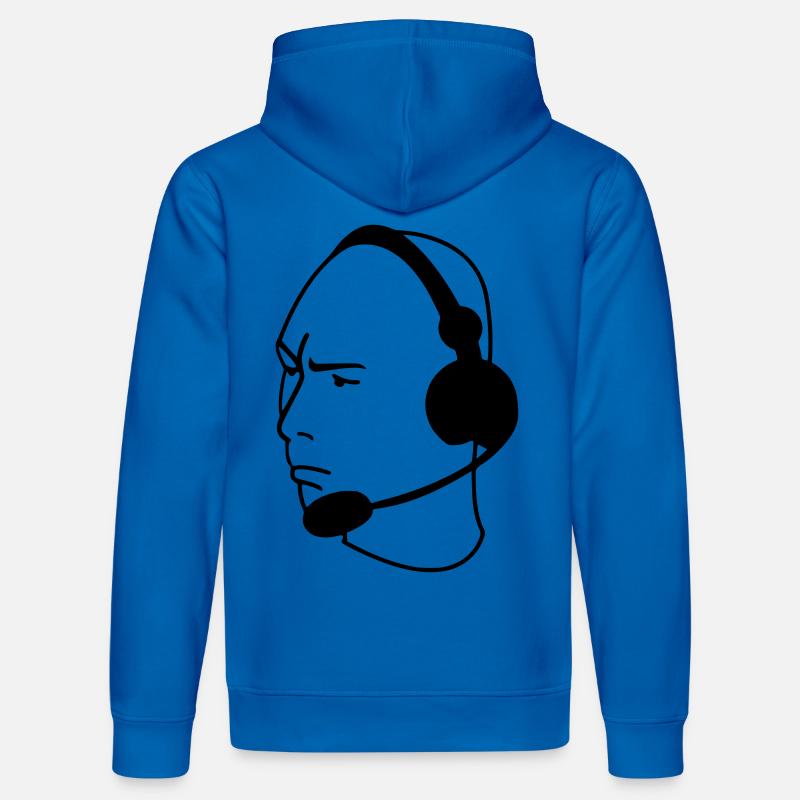 Alderiate - Sweat à capuche bio DRUMMER Stanley/Stella Unisexe - bleu roi