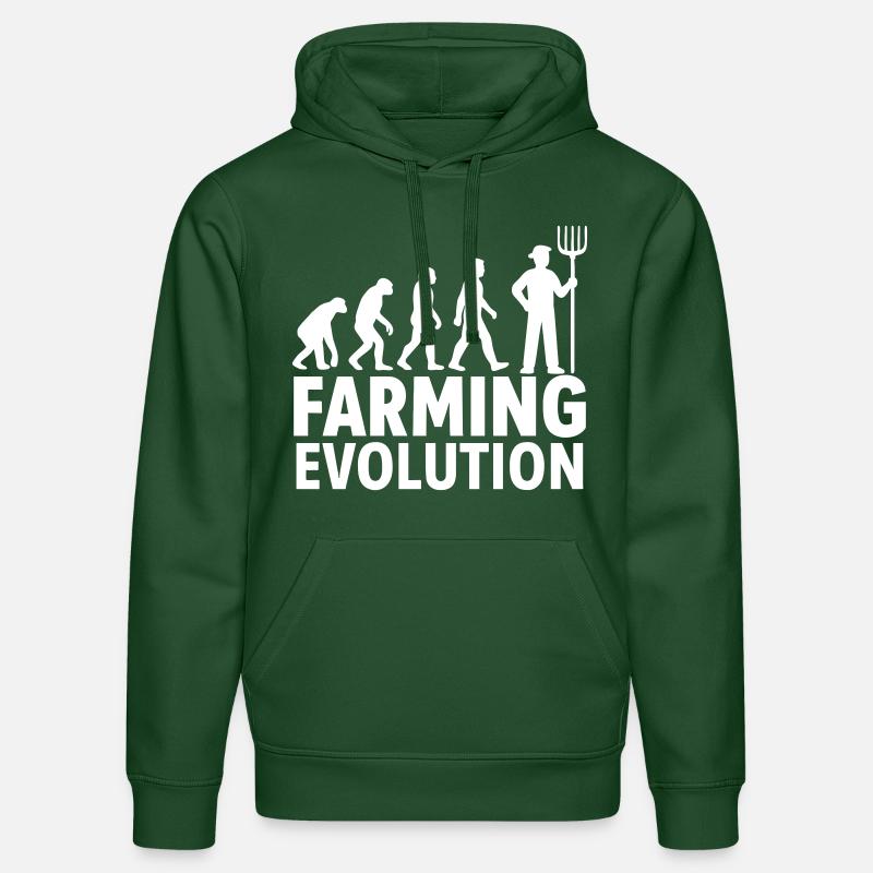 Farming Evolution Landwirtschaft - Stanley/Stella Unisex Bio-Hoodie DRUMMER  - Flaschengrün