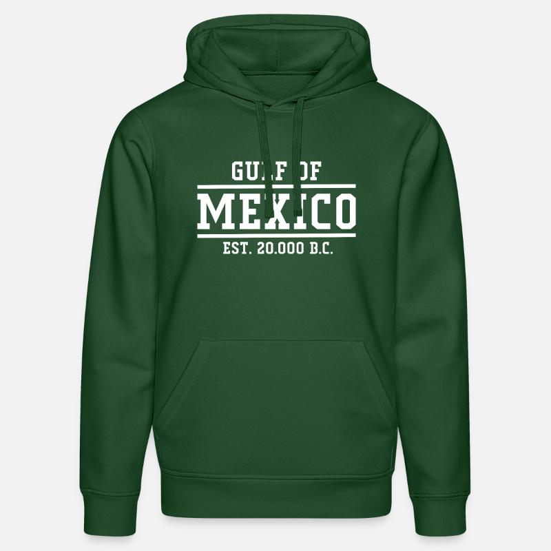 GOLFE DU MEXIQUE - Sweat à capuche bio DRUMMER Stanley/Stella Unisexe - vert bouteille