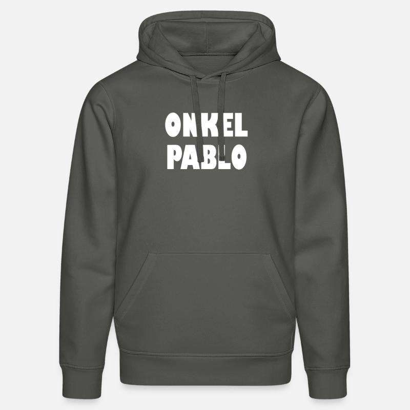oncle - Sweat à capuche bio DRUMMER Stanley/Stella Unisexe - charbon