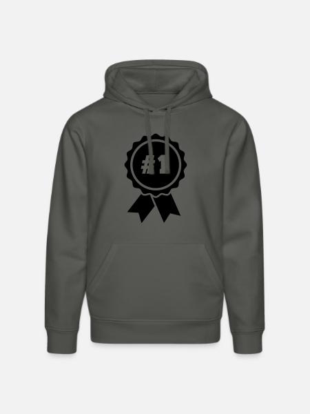medal - Stanley/Stella DRUMMER Unisex Organic Hoodie - anthracite