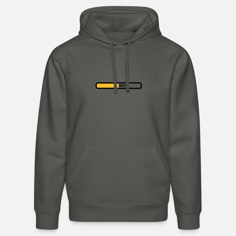 50% Loading - Stanley/Stella Unisex Bio-Hoodie DRUMMER  - Anthrazit