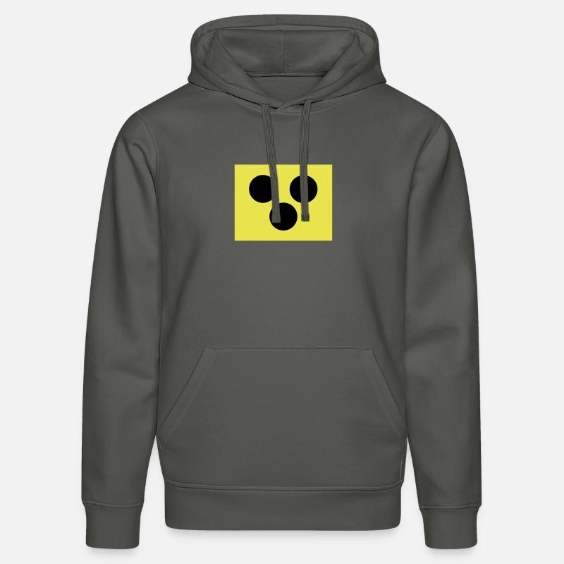Blindenzeichen Armbinde Blind 2c - Stanley/Stella Unisex Bio-Hoodie DRUMMER  - Anthrazit