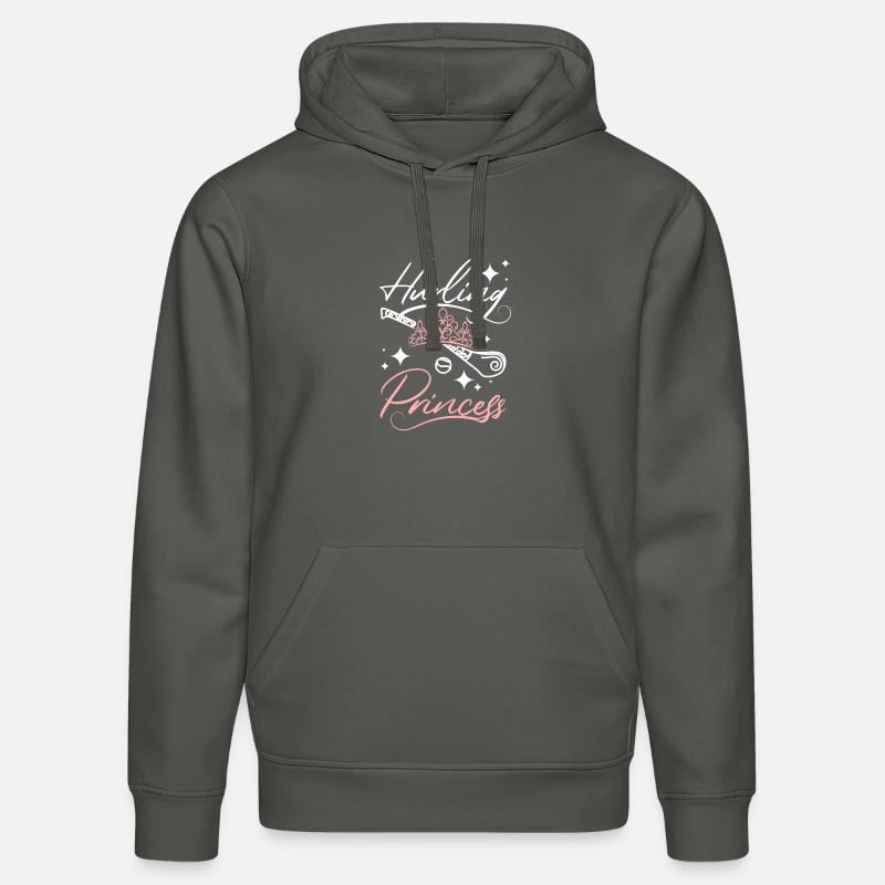 Fille Hurling Princesse - Sweat à capuche bio DRUMMER Stanley/Stella Unisexe - charbon