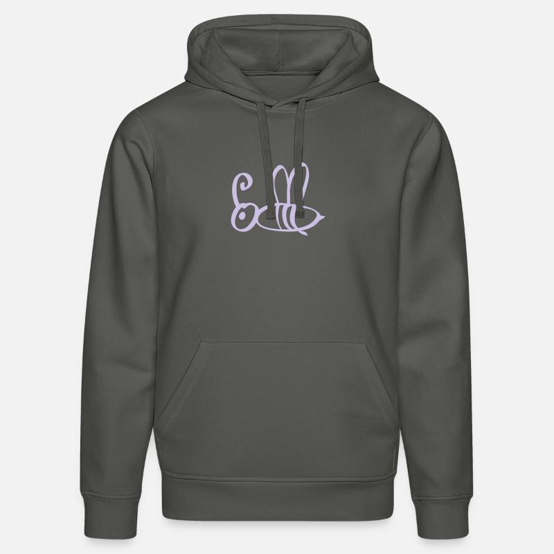 bee 1c - Sweat à capuche bio DRUMMER Stanley/Stella Unisexe - charbon