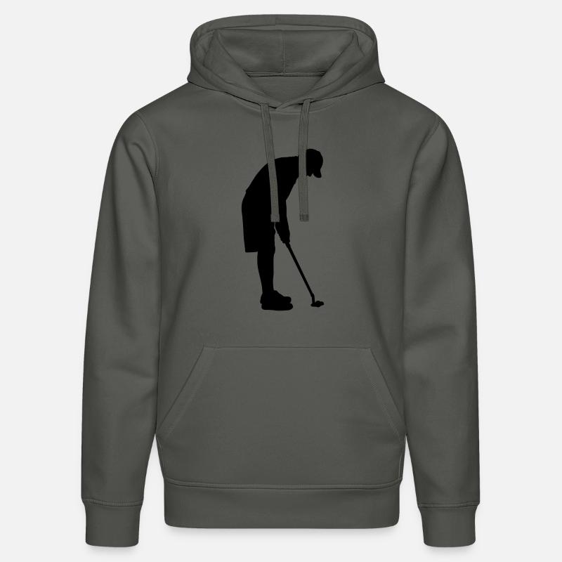 2541614 10623145 golf - Sweat à capuche bio DRUMMER Stanley/Stella Unisexe - charbon