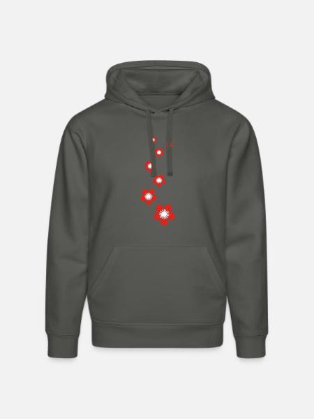 kirschblüten - Stanley/Stella Unisex Bio-Hoodie DRUMMER  - Anthrazit