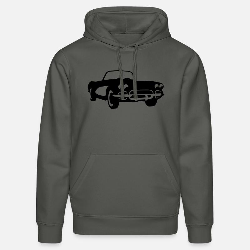 Voiture de sport - Sweat à capuche bio DRUMMER Stanley/Stella Unisexe - charbon