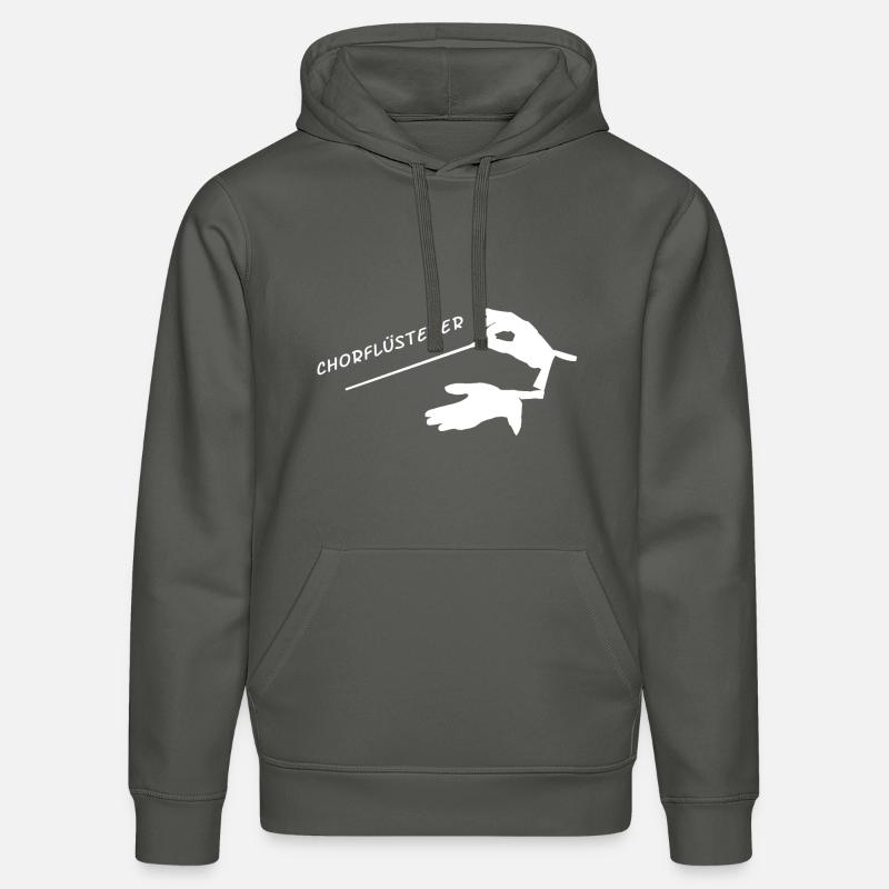 Chorleiter - Dirigent - Stanley/Stella Unisex Bio-Hoodie DRUMMER  - Anthrazit
