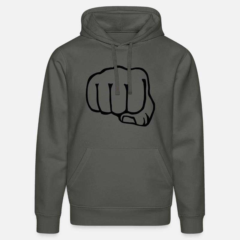 Bruder Faust - Box - Stanley/Stella Unisex Bio-Hoodie DRUMMER  - Anthrazit