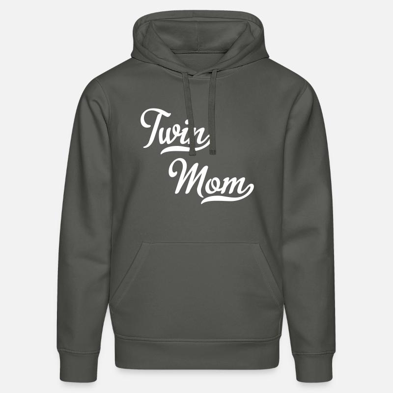 Zwillinge Mutter - Stanley/Stella Unisex Bio-Hoodie DRUMMER - Anthrazit