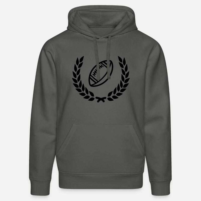 rugby - Stanley/Stella DRUMMER Unisex Organic Hoodie - anthracite
