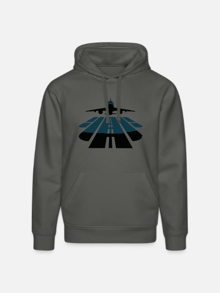 FLUGHAFEN - Stanley/Stella Unisex Bio-Hoodie DRUMMER  - Anthrazit