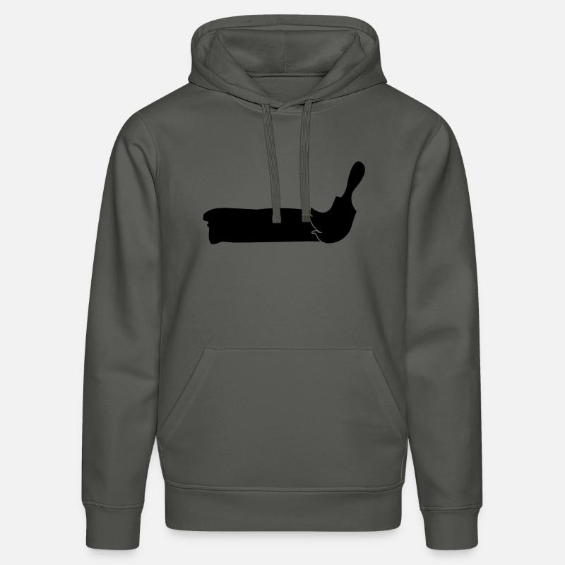 paintbrusch_2 - Sweat à capuche bio DRUMMER Stanley/Stella Unisexe - charbon