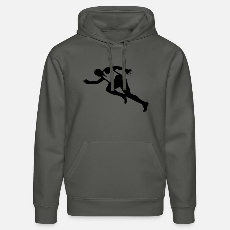 athlétisme - Sweat à capuche bio DRUMMER Stanley/Stella Unisexe - charbon