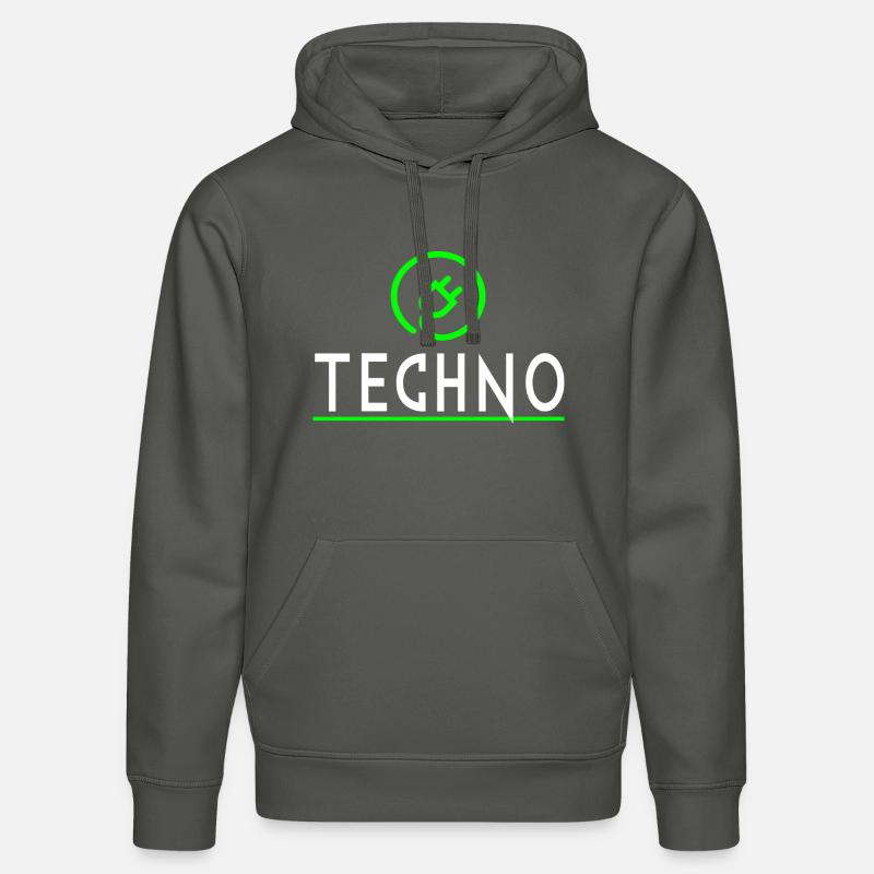 Techno - Stanley/Stella Unisex Bio-Hoodie DRUMMER  - Anthrazit