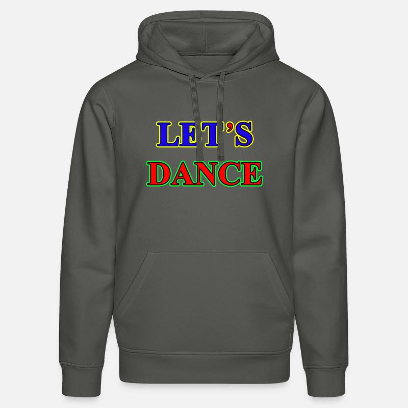 Letsdance E - Sweat à capuche bio DRUMMER Stanley/Stella Unisexe - charbon
