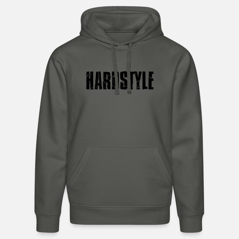 Hardstyle - Sweat à capuche bio DRUMMER Stanley/Stella Unisexe - charbon