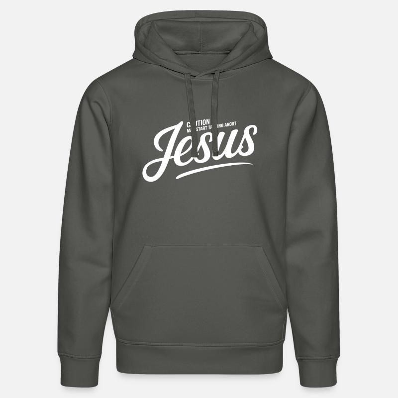 Ein starkes Glaubensstatement - Stanley/Stella Unisex Bio-Hoodie DRUMMER  - Anthrazit