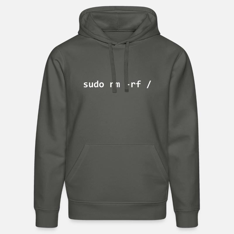 Sudo rm rf - Stanley/Stella Unisex Bio-Hoodie DRUMMER - Anthrazit