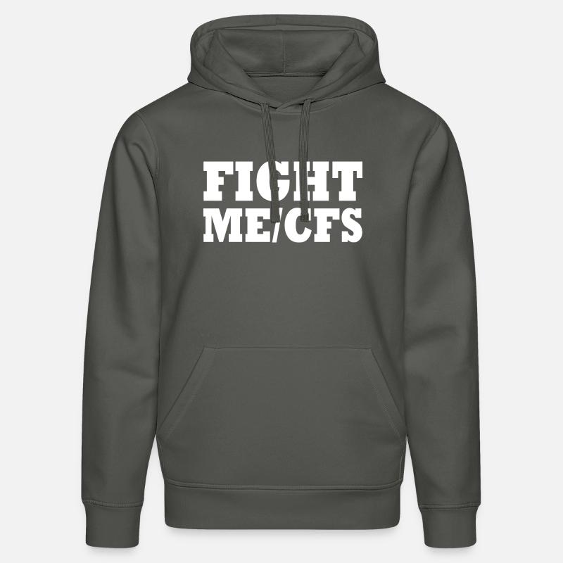 Me/cfs - fight me/cfs - Sweat à capuche bio DRUMMER Stanley/Stella Unisexe - charbon