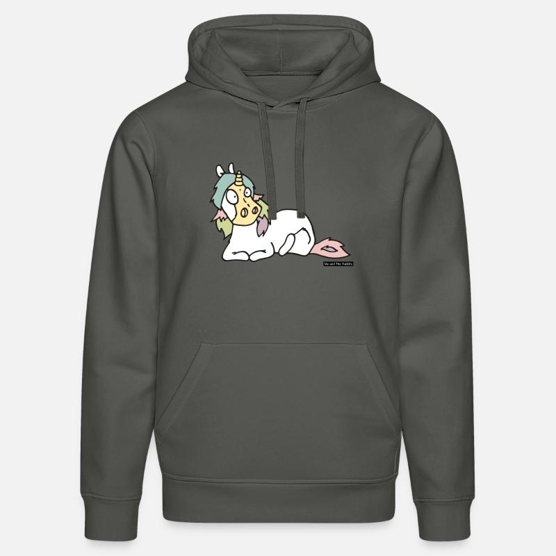 Pferd Nr 3 - Stanley/Stella Unisex Bio-Hoodie DRUMMER - Anthrazit