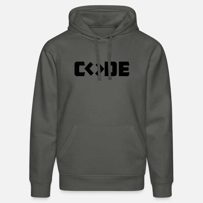 Programmer Code - Stanley/Stella DRUMMER Unisex Organic Hoodie - anthracite