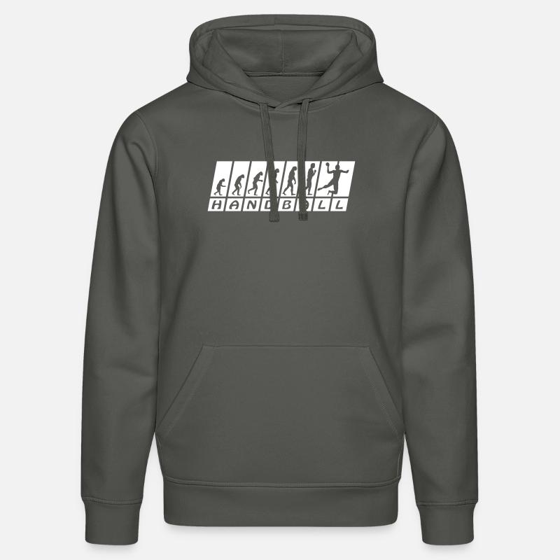 Evolution Handball - Stanley/Stella Unisex Bio-Hoodie DRUMMER  - Anthrazit