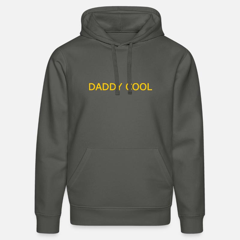Daddy cool - Stanley/Stella DRUMMER Unisex Organic Hoodie - anthracite