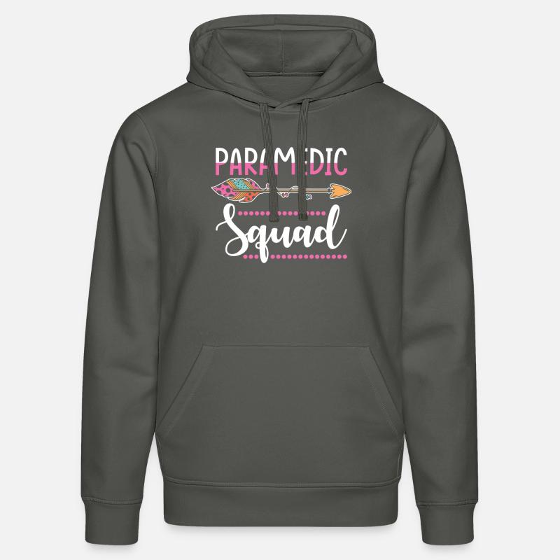 Escouade paramédicale femmes - Sweat à capuche bio DRUMMER Stanley/Stella Unisexe - charbon