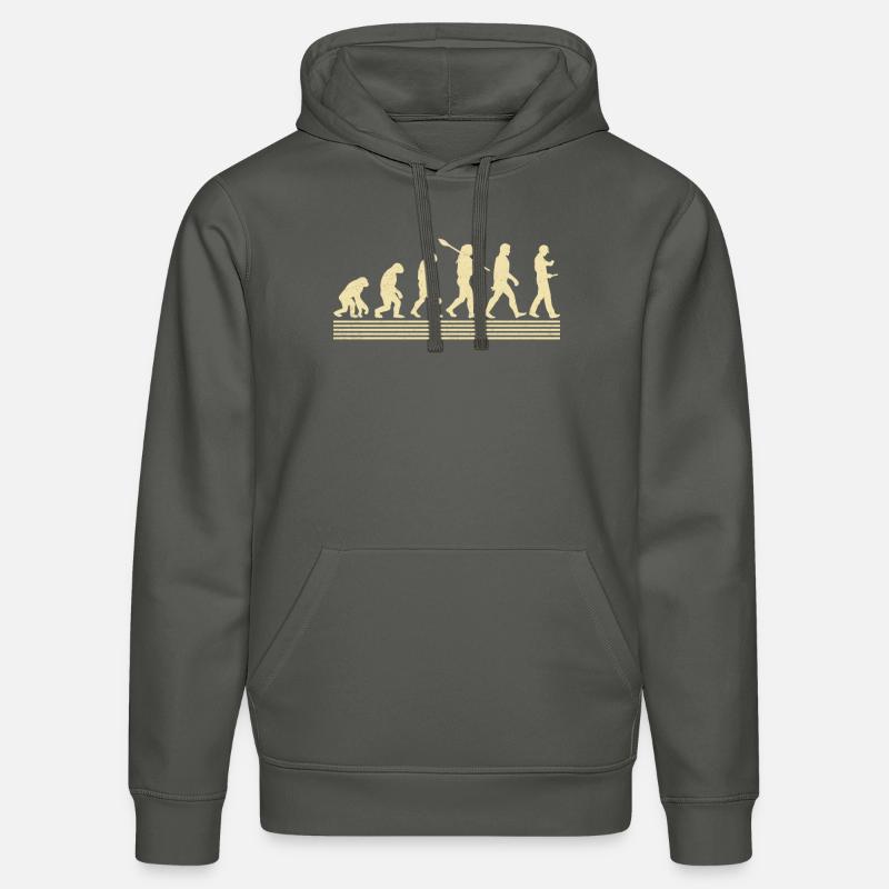 Engineering evolution - Stanley/Stella DRUMMER Unisex Organic Hoodie - anthracite
