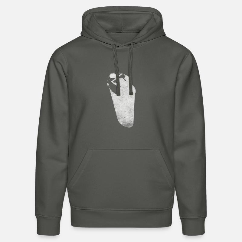 Plus léger - Sweat à capuche bio DRUMMER Stanley/Stella Unisexe - charbon