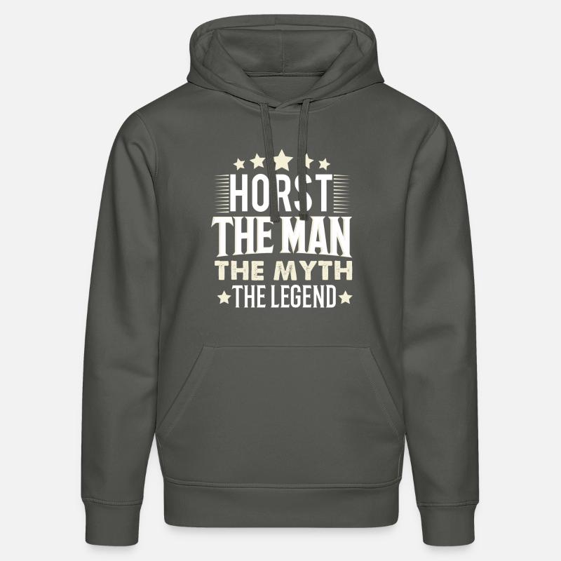 môle - Sweat à capuche bio DRUMMER Stanley/Stella Unisexe - charbon