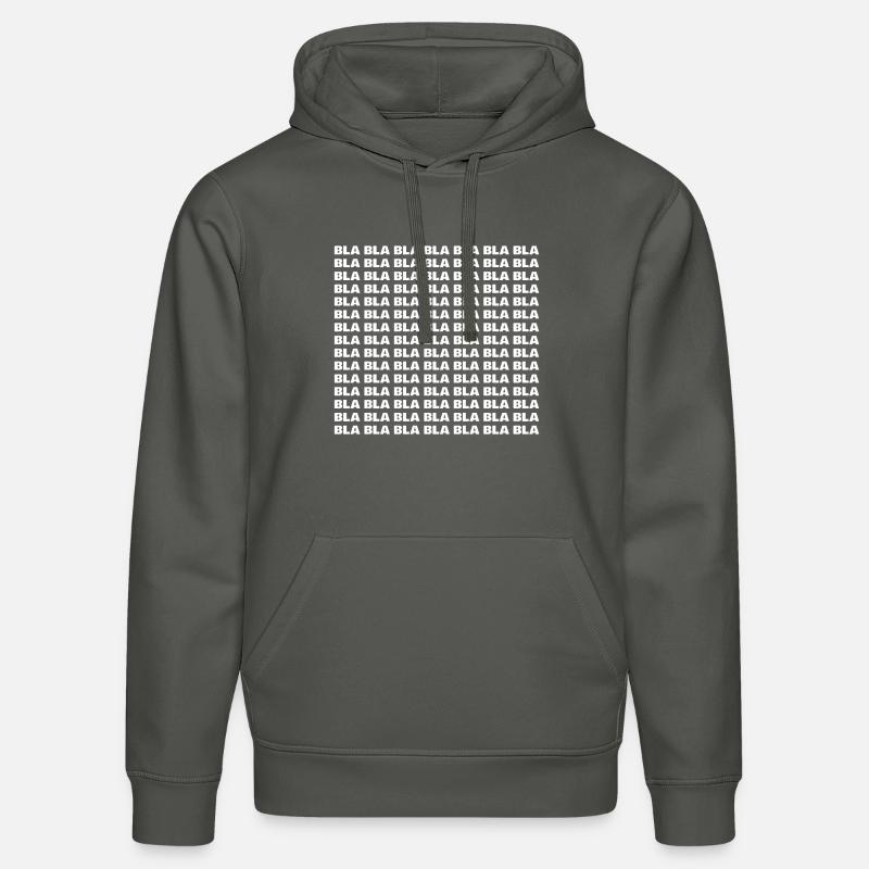 BlaBlaBla - Stanley/Stella Unisex Bio-Hoodie DRUMMER  - Anthrazit