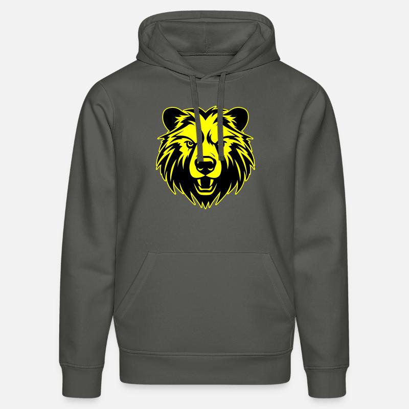 Tête d’ours - Sweat à capuche bio DRUMMER Stanley/Stella Unisexe - charbon